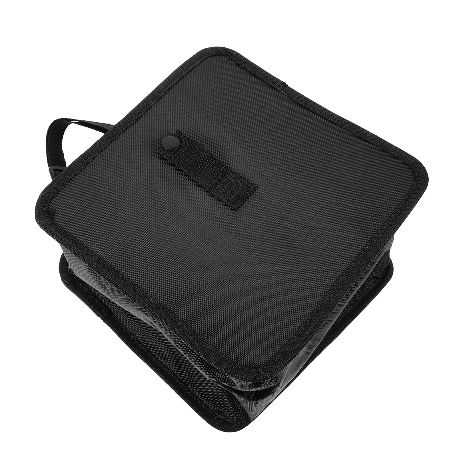 

Waterproof Storage Bag Black Collapsible Trash Can Seat Holder Car Bin Front Rear Organizer Storage Box Purse Holder Easy Clean
