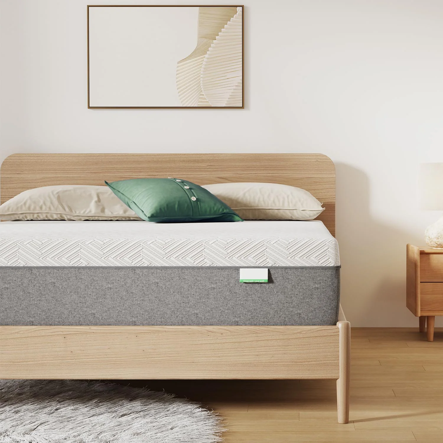 Buy Hotel Mattresses Sleep Well Durable Queen king Full Size Latex Mattress Modern Queen Bed Gel Memory Rebonded Foam Mattresses