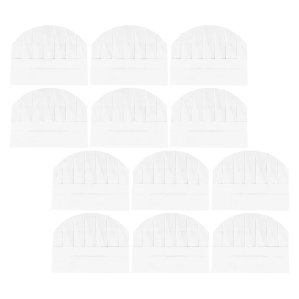 12 Pcs Chef Hat Kids Catering Uniform Hats Bakers Cosplay Paper Serving Simple Style