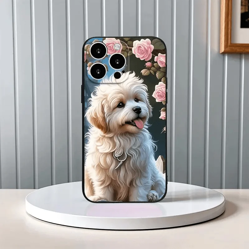 آيفون 17 17Air 16 16e 15 14 13 12 11 Pro Max Mini SE 2020 2022 XS XR 6s 7 8 Plus لتقوم بها بنفسك تخصيص الصور حافظة سوداء غير لامعة