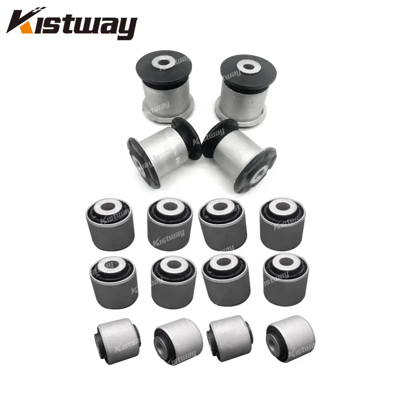 16PCS Rear Suspension Lower Control Arm Bushing Set For Porsche Paramera 970 2010-2016 OEM 97033104103 97033104102