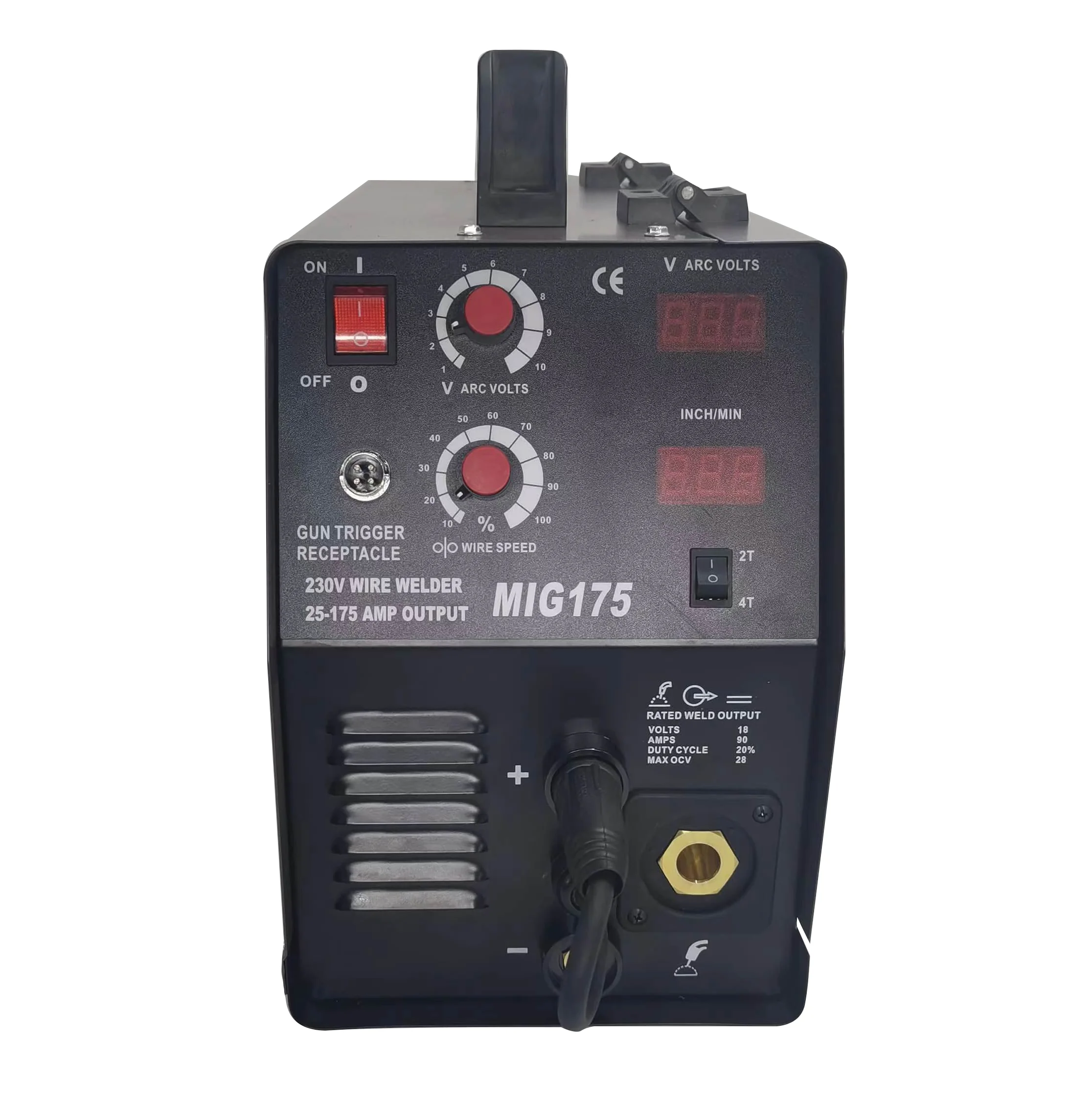 LOTOS factory price mma gasless welding machine welder 175 amp mig mag aluminum machine welding