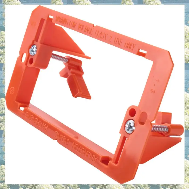 

Best Of 2025-Low Voltage Mounting Bracket 1 Gang Multipurpose Drywall Mounting Wall Plate Bracket - (Single Gang, 20 Pack)