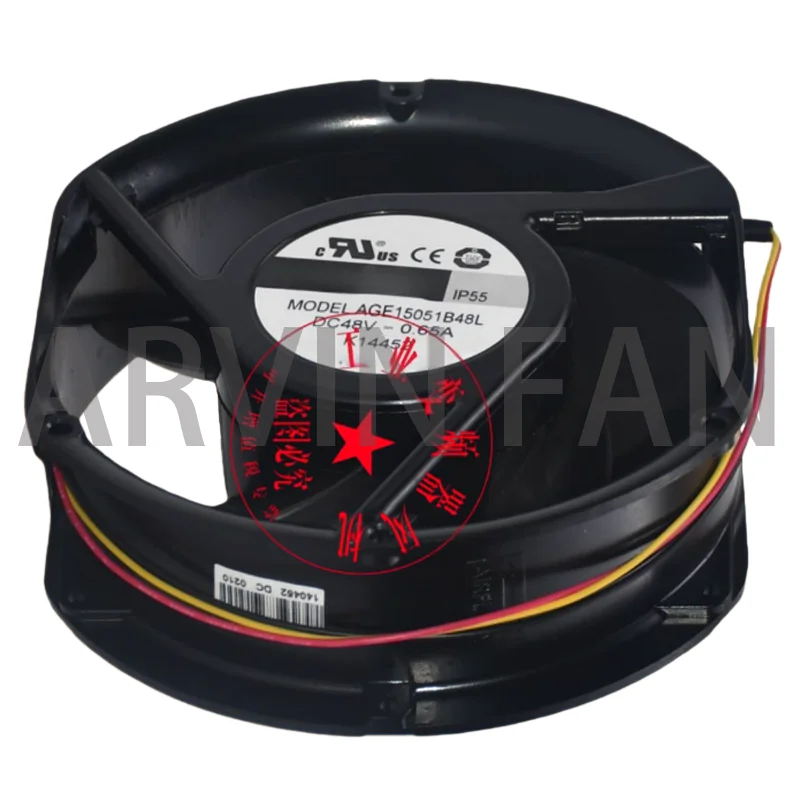 

AGE15051B48J AGE15051B48L 0.90A 0.65A Cooling Fan