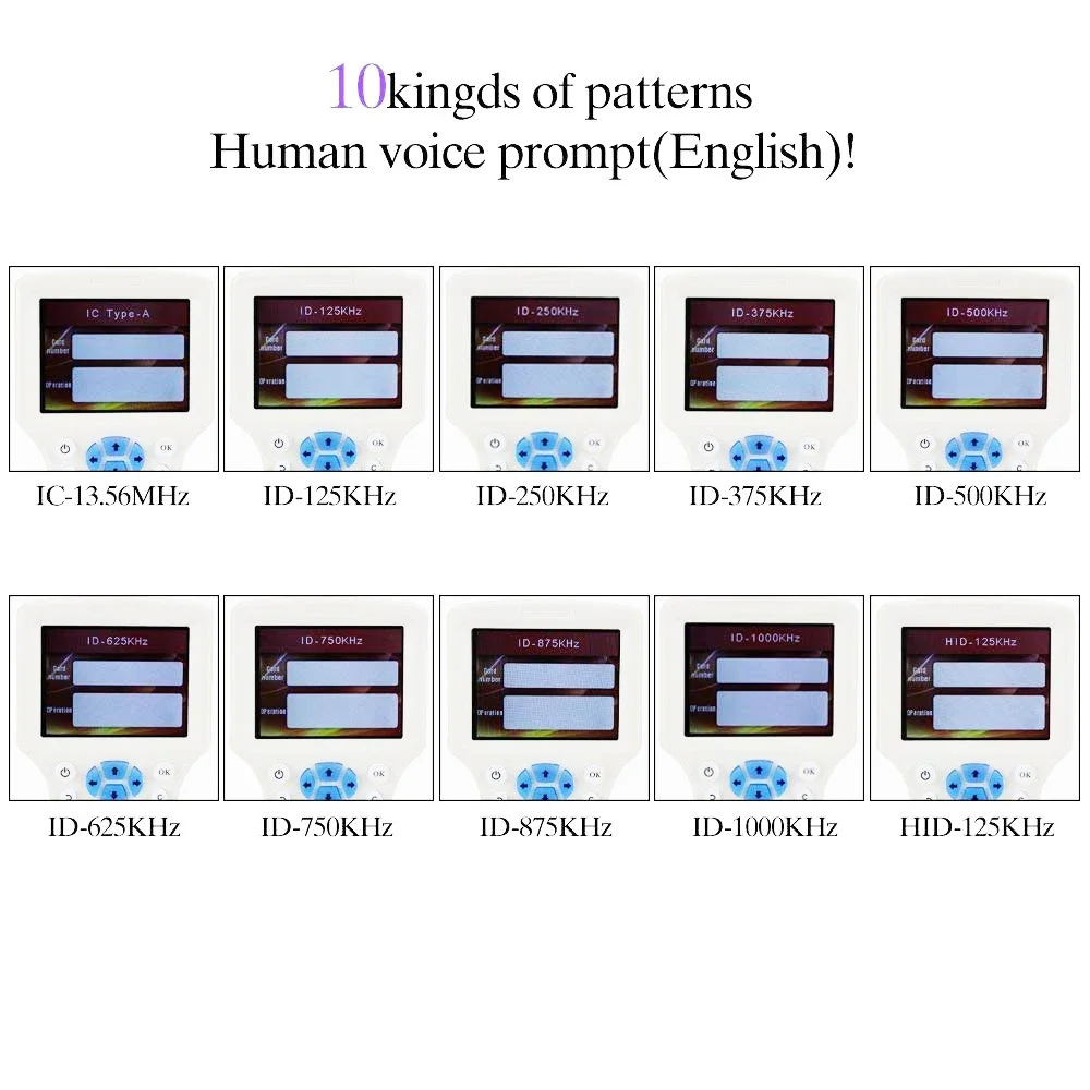 5YOA الإنجليزية 10 تردد تتفاعل ناسخة معرف IC قارئ الكاتب نسخة M1 13.56MHZ مشفرة الناسخ مبرمج USB UID بطاقة مفتاح العلامة #2