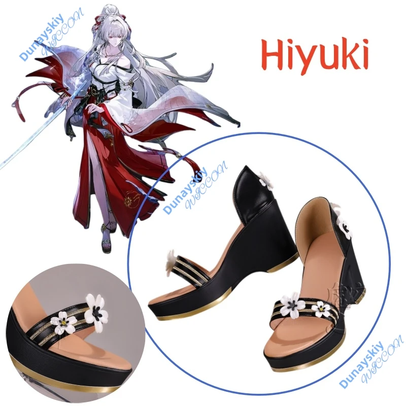 

Hiyuki Cosplay Footwear Wuthering Waves WuWa Game Inspired Shoes Halloween Costume Matching Props for Men Women