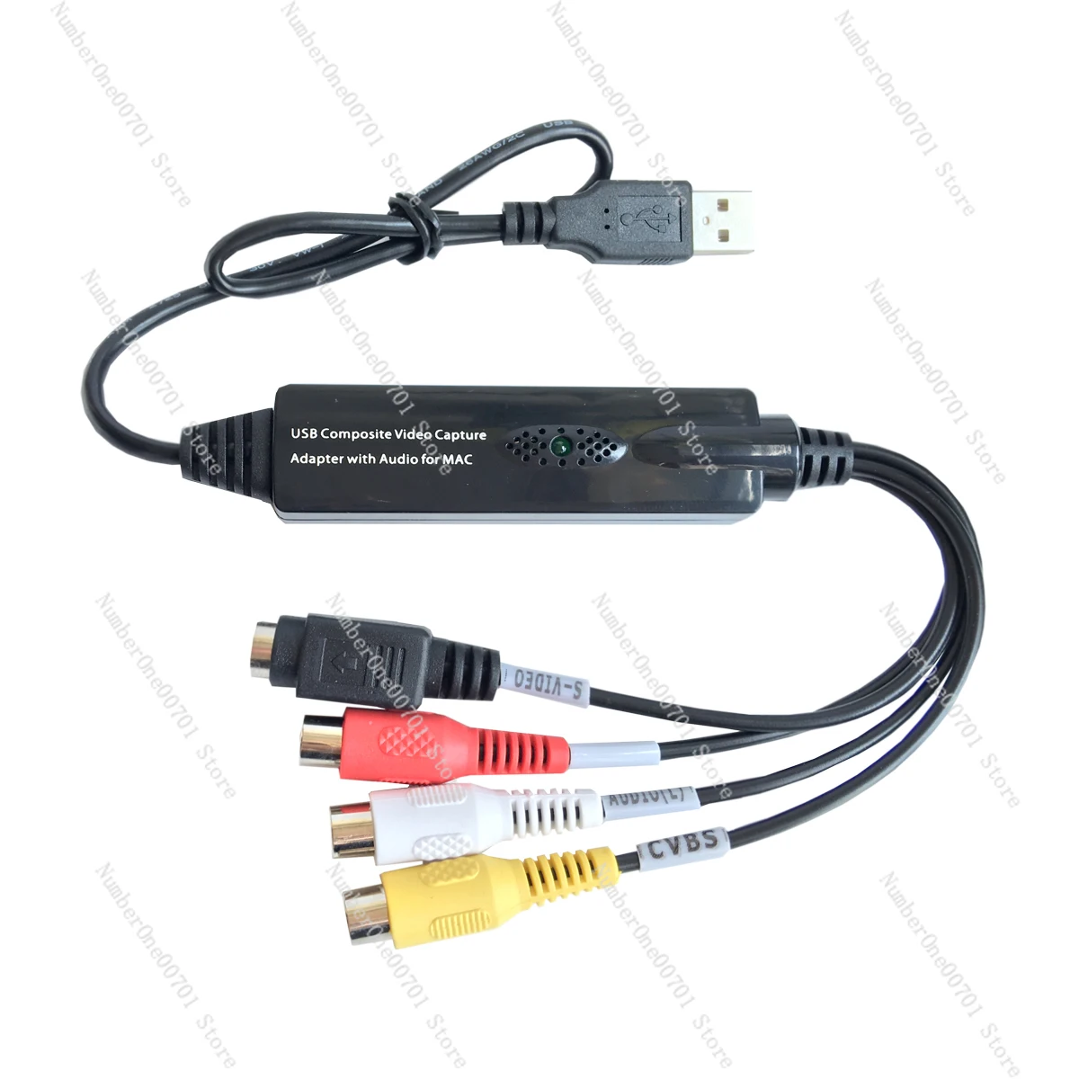 

Drive-free USB video capture card with computer laptop set-top box DV video conference