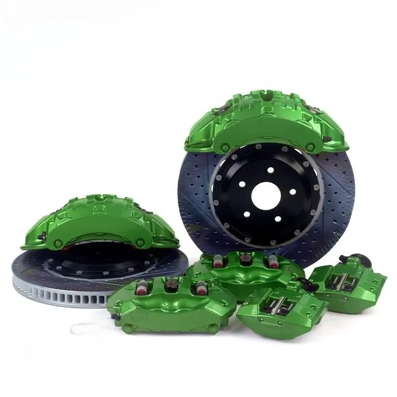 Front Rear Full Set 19z 6 Piston Big Brake Caliper Kit with Handbrake for  E36 M3 E46 E90 F80 F10 Series 5