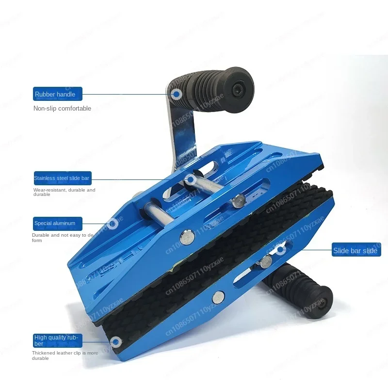 

Y Double Handed Stone Carrying Clamps with Rubber-lined Porterage Tools for Transporting of Glass Slabs/Metal Sheet/Granite