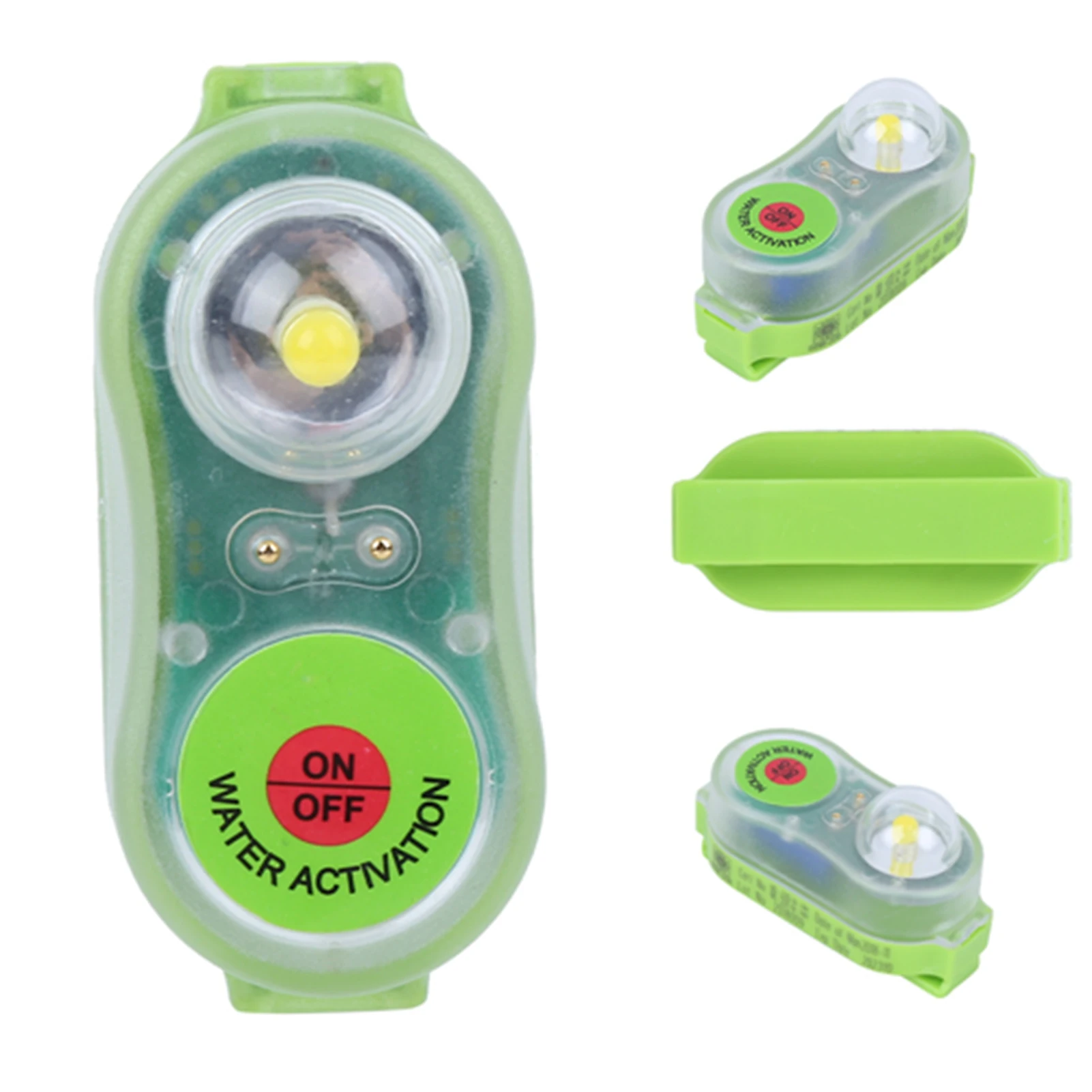 JHYD-I Schwimmweste Licht 30g Lithium Schwimmweste Licht LED Lithium/Cyan Lebensrettende Für Schwimmweste Erwachsene Kinder im Freien
