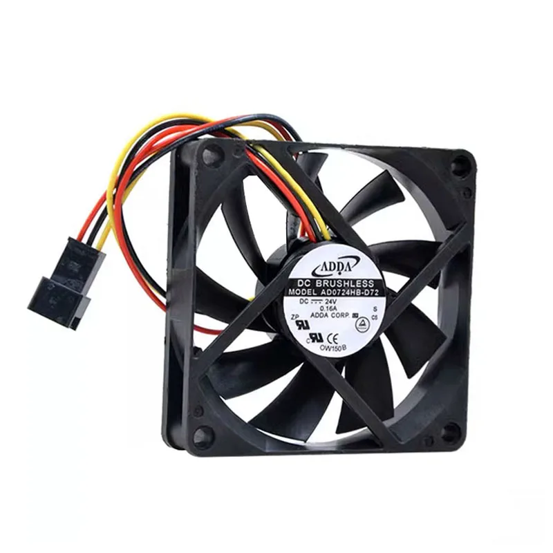 الأصلي AD0724HB-D72 24V 0.16A 7015 70*70*15 مللي متر جديد مروحة التبريد المبرد #1