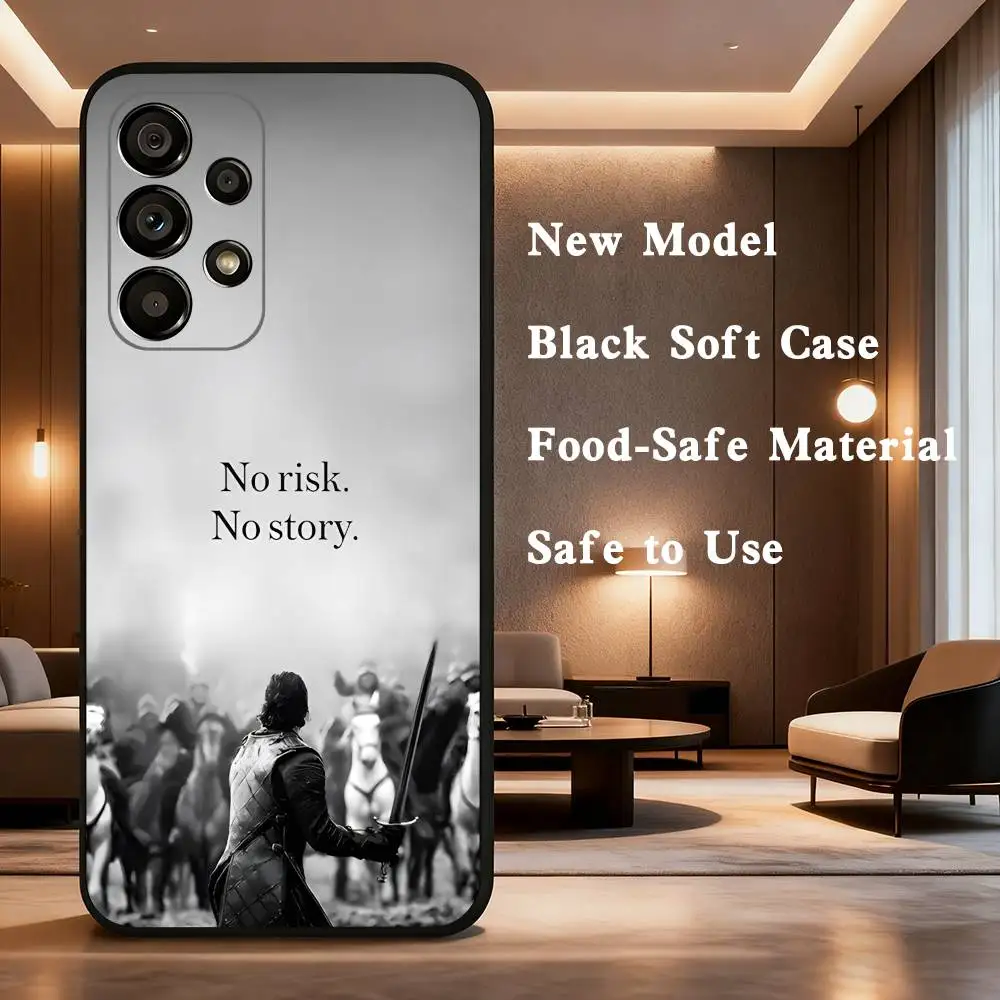 Custodia per telefono Nihang Singh Sikh Warrior per Samsung Galaxy A73,31,32,72,41,53,52,71,22,5G,Nota,J7,8,9 Cover morbida nera