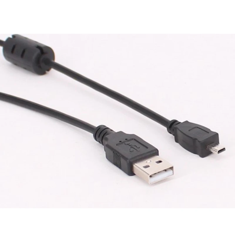 Lingable Digital Camera USB Data Cable Mini 8 Pin Data Cable for Nikon D3200 D5100 D5200 5300 7200 Charging cable for S2600 P520