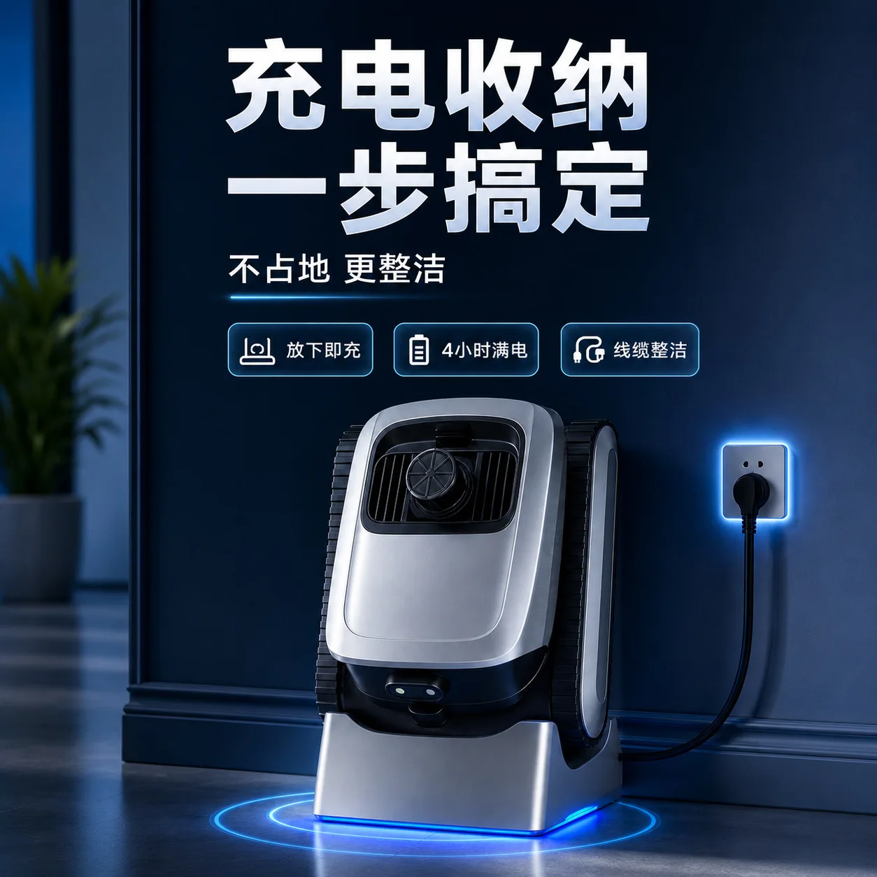 Pool robot bottom cleaning pool vacuum cleaner