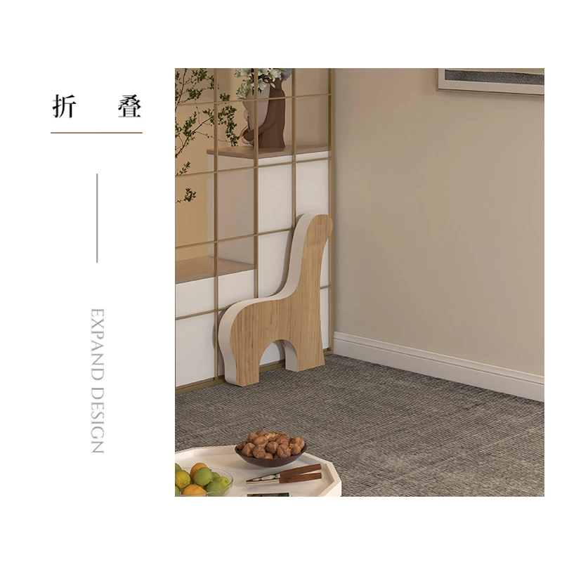 Multi-person sofa, shoe change stool, household telescopic folding bedside stool, creative multi-functional furniture