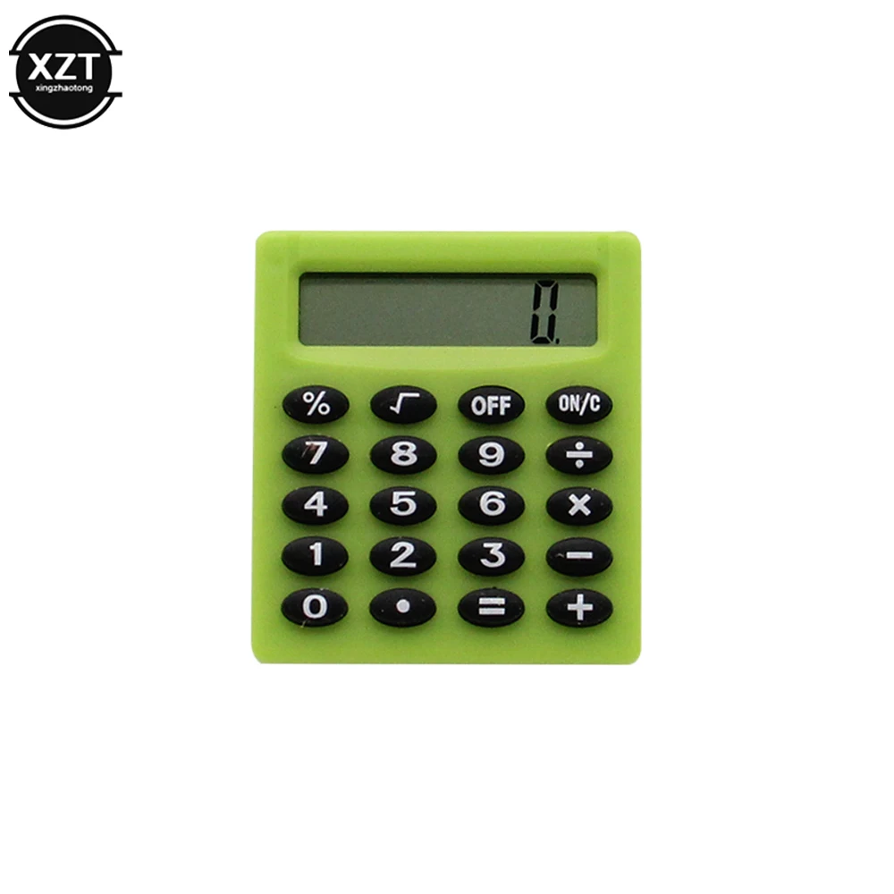 Mini calculatrice de poche mignonne, déterminer le type de poche, Coin 24.com, transporter des extras de calcul comme calculatrice de bureau scolaire