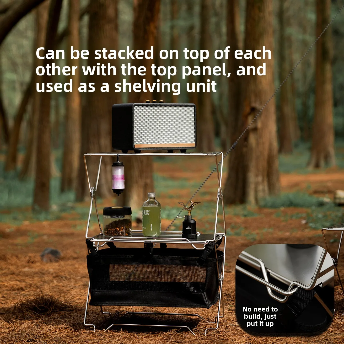 MOUNTAINHIKER 2026 IGT Stojak – Outdoor Camping Folding Table recenzja i cena