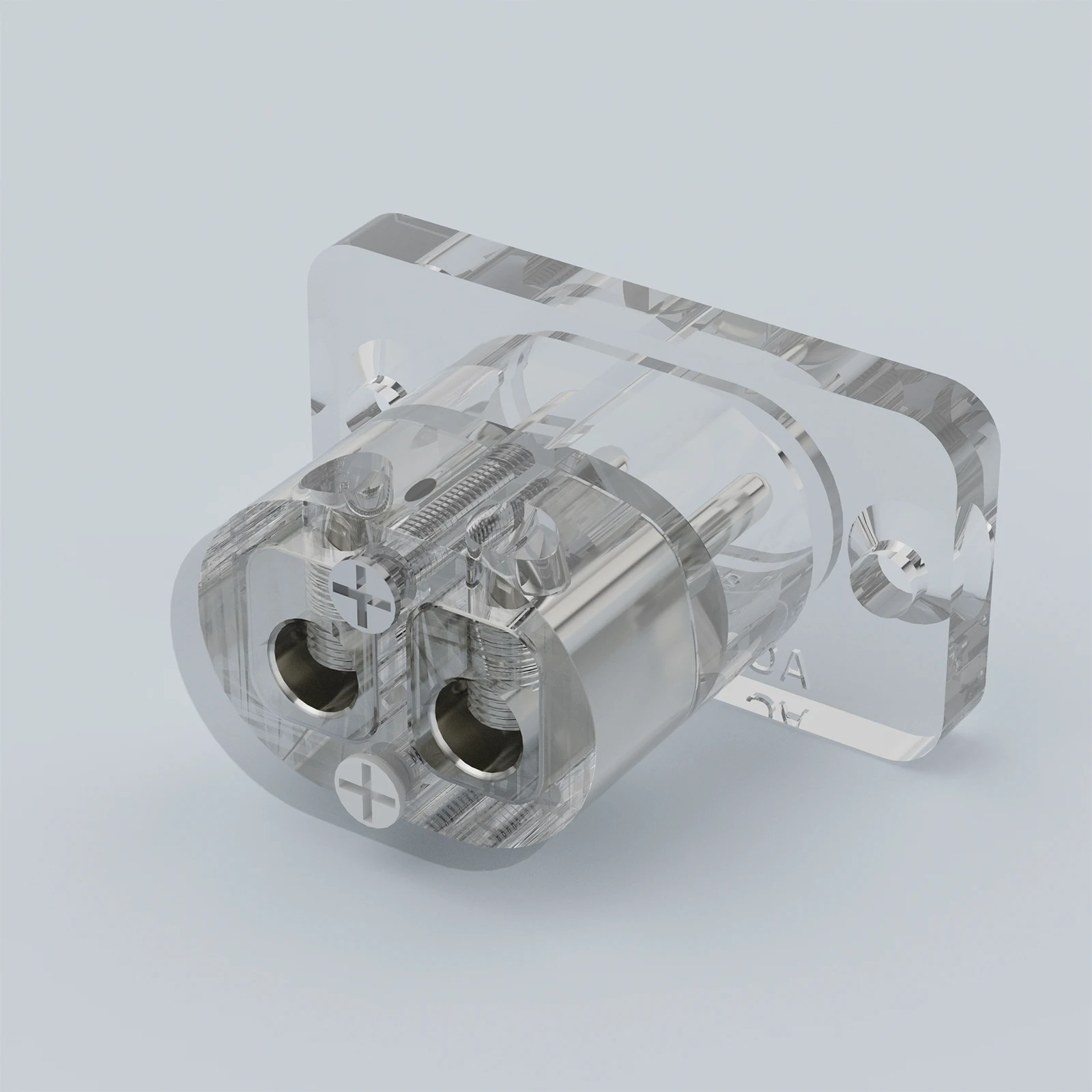 Monosaudio IB73 C8 Stecker, C7 Buchse, Stromanschluss, AC-Stromeingang, Steckverbinder mit 8-förmigen Buchsen – Detail 10