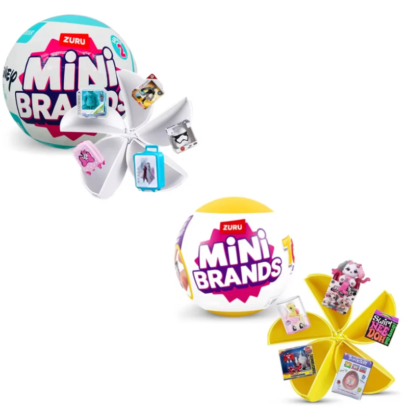 5 juguetes sorpresa Mini marca serie nueva Disney Ball Blind Box juguetes auténticos Mini regalos de cumpleaños para niños, niños y niñas