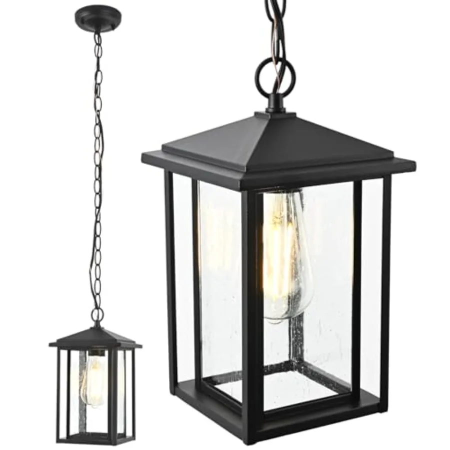 Outdoor Pendant Lights for Patio Chandelier Outdoor Pendant Light Fixtures for Porch, Front Porch Hanging Light Waterproof Outs