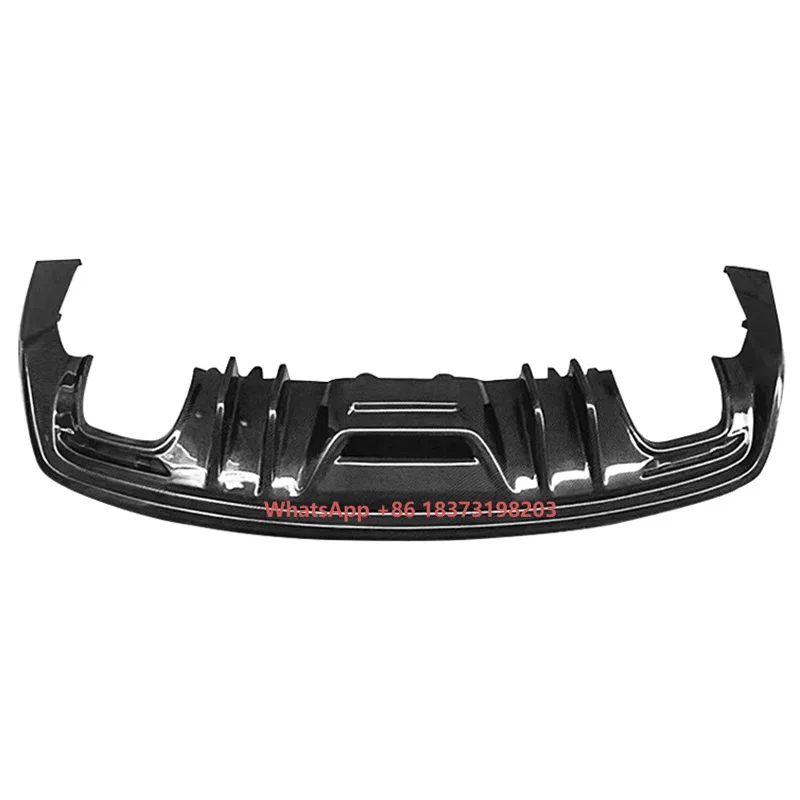 

Новый легкий полированный комплект кузова из углеродного волокна, модифицированный задний бампер, спойлер, диффузор для 2015-2017 годов для Mustang