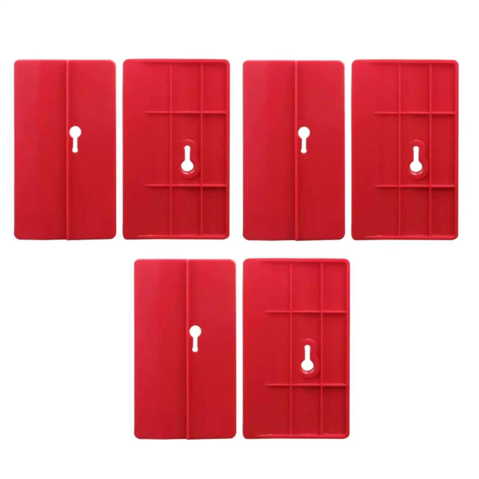 6 Pieces Drywall Fitting Tool Drywall Tool Simple Operate Plasterboard Fixing Tool Plasterboard Fixing Panel Gypsum Plate Panel