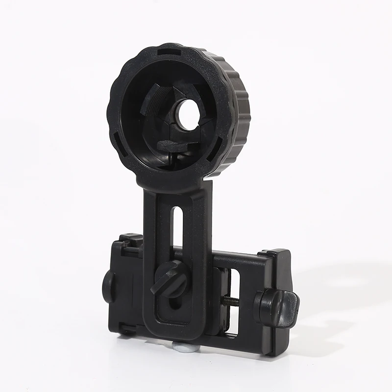 Universal Phone Adapter Bracket Clip Rotary Clamp Support Eyepiece Dia 27-49mm for Binocular Monocular Spotting Scope Telescope