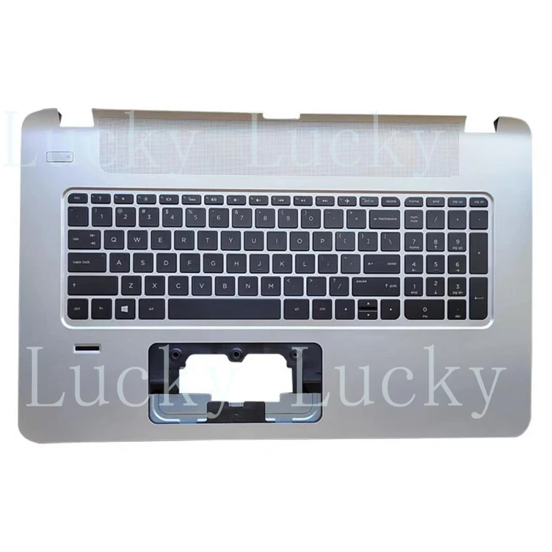 f For HP Envy 17-k 17t-k 17-K TPN-Q141/144 Palmrest W/ Keyboard Fingerprint Holes