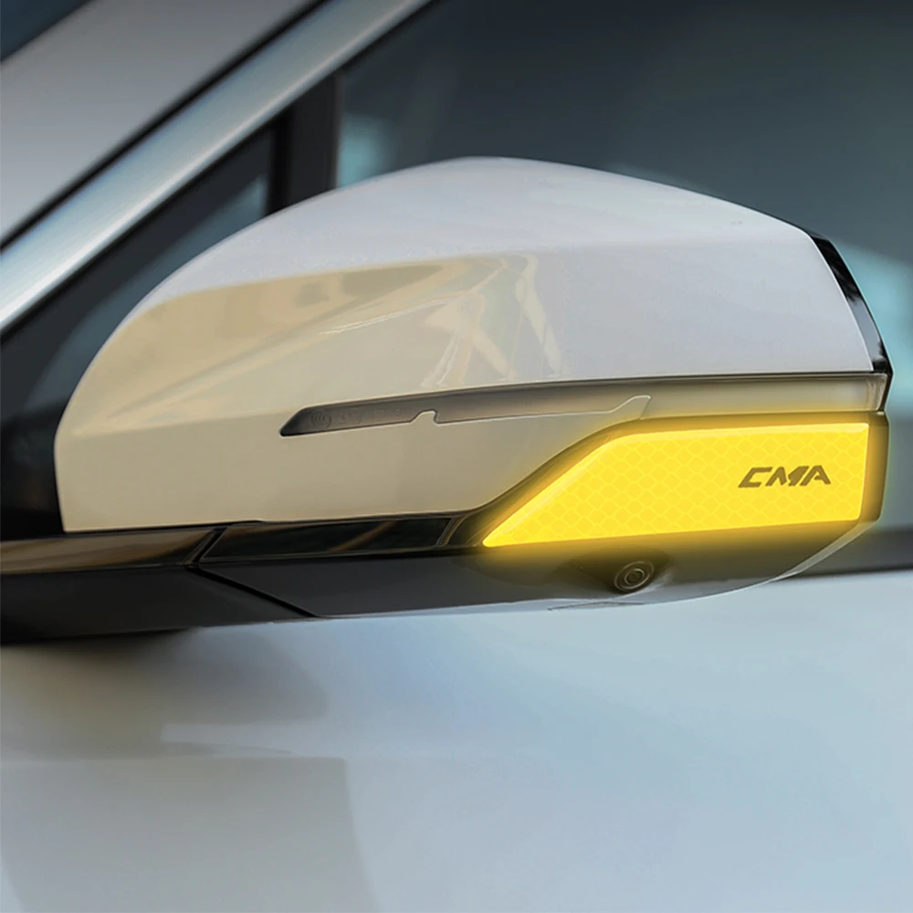 Good Quality New For 2023-2025 Geely Starray Boyue L Atlas FX11 Rearview Mirrors Reflective Stickers Car Night Warning Modificat