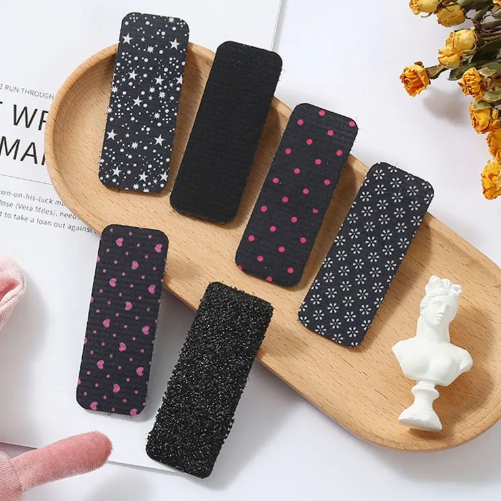 

2pcs Fragmented Hair Magic Tape DIY Hair Clip Black Ponytail Patch Seamless Hairpin Bangs Hair Patch Women Girl Hair Accessory