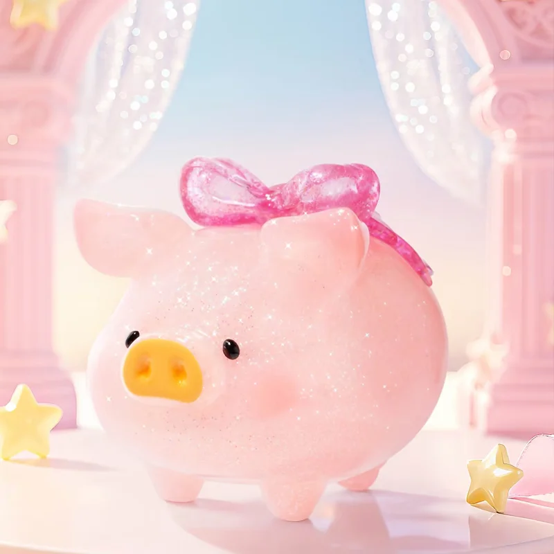 Lulu Moonlit Romance Series Anime Action Figure Trendy Kawaii Lulu Pig Hanging Card Toys Cartoon Room Ornaments Adult Kids Gift