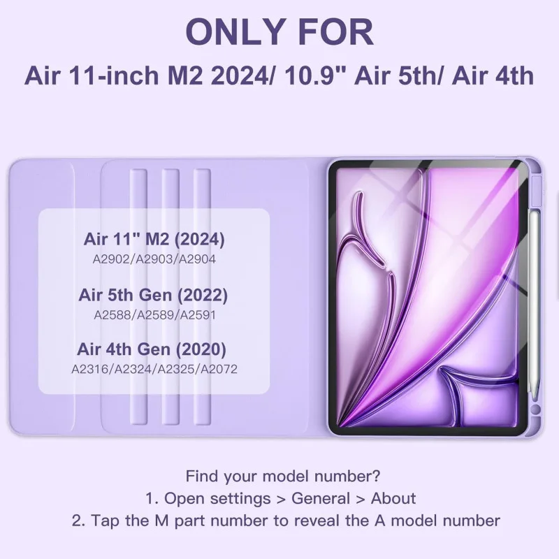 IPad 10th generation keyboard case iPad Air11tablet protective case keyboard case integrated suitable for Air4/5/6 pen slot case