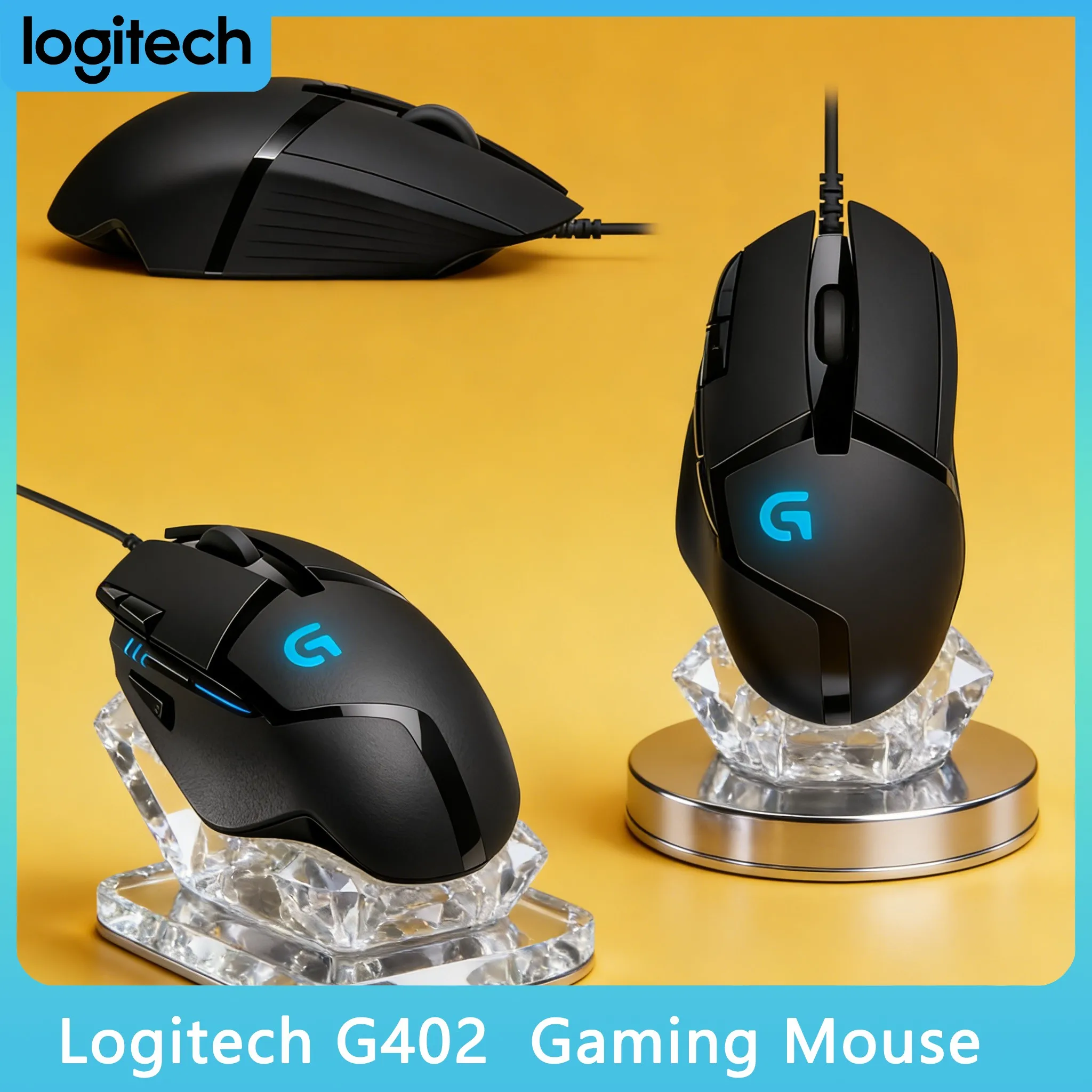

Logitech G402 - 8 программируемых кнопок для сохранения ваших игровых макросов