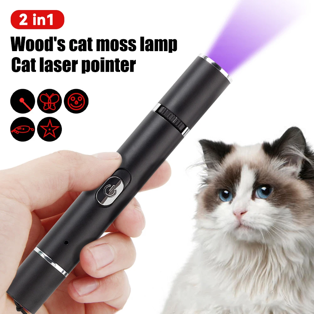 UV Flashlight Light Pen Flashlight USB Charging Money Ore Moldy Food Pet Stains Cat Tinea Leakage Invisible Ink Marker Checker