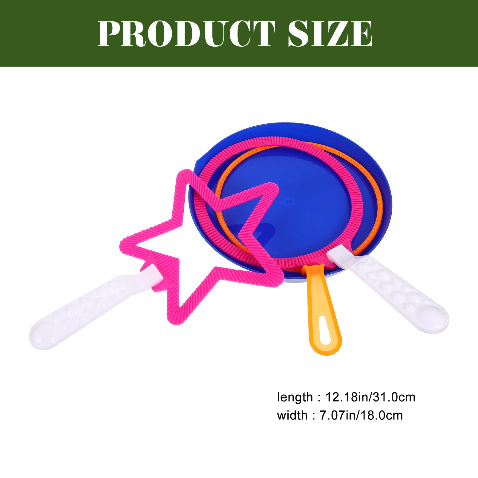 4Pcs Blowing Bubble Maker Set Safe Durable Fun for Family Friends All Seasons Bubble Wand Set Bubbles Maker Party Favors