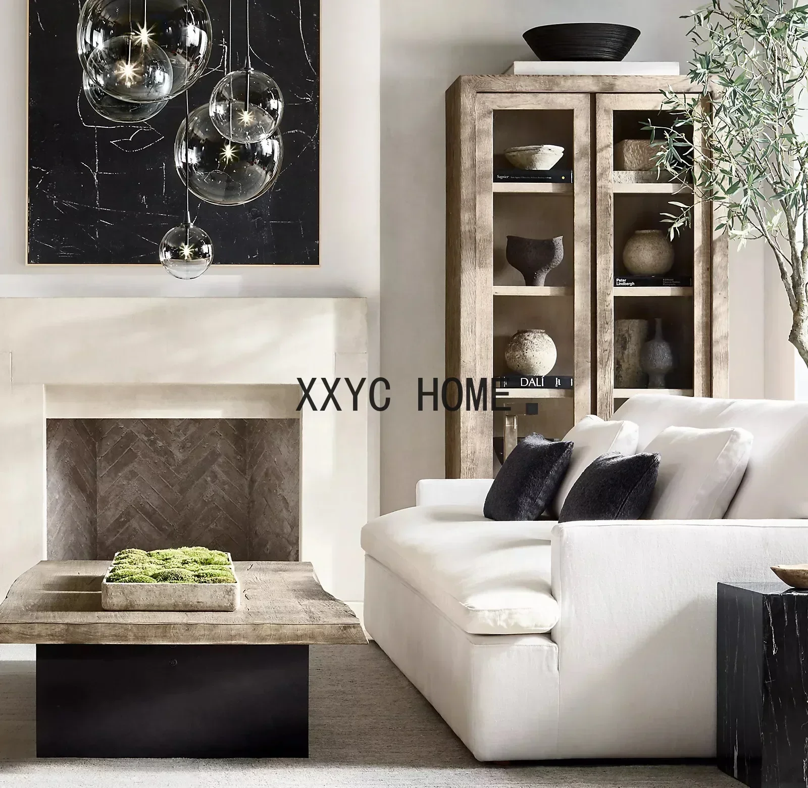 

Итальянский минималистичный журнальный столик, американский сельский журнальный столик в стиле ретро, современный минималистичный чайный столик