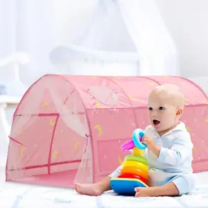 Children Bed Tent Kids Play Tent House Canopy Folding PopUp Indoor Toys Tent Child Fairy House Portable Privacy Sleeping Tent AliExpress