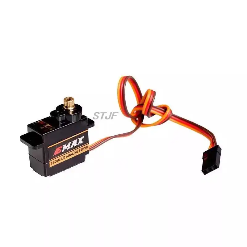 EMAX ES08MA ES08MAII 12g Mini Metal Gear Analog Servo for Rc Hobbies Car Boat Helicopter Airplane Rc Robot