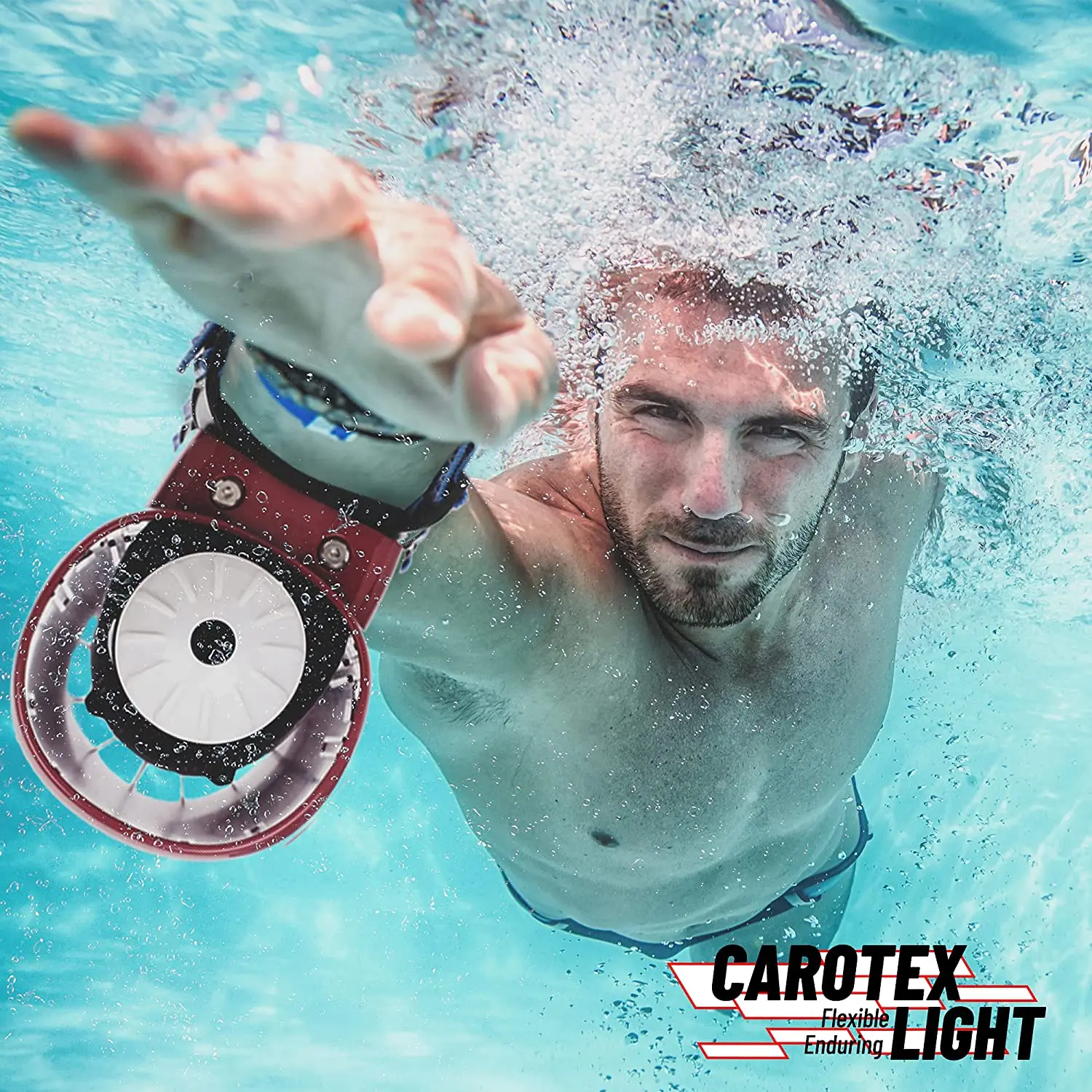 

GCAMOLECH Wearable Portable Electric Underwater Propeller Water Sports Equipment Diving Swimming Pool Water Sea Scooter