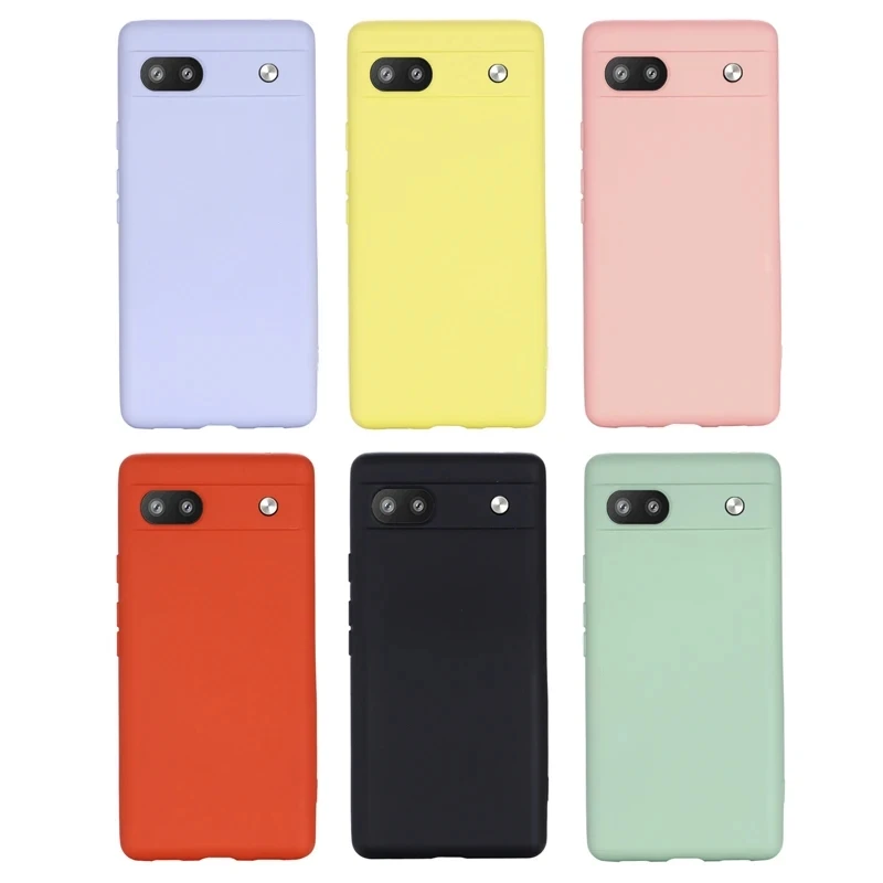 New Liquid Silicone Phone Case For Google Pixel 6 7 8 9 Pro XL 8A 7A 6A Cover Fundas Coque Soft Case Pixel 6 7 8 9 Pro XL Cases
