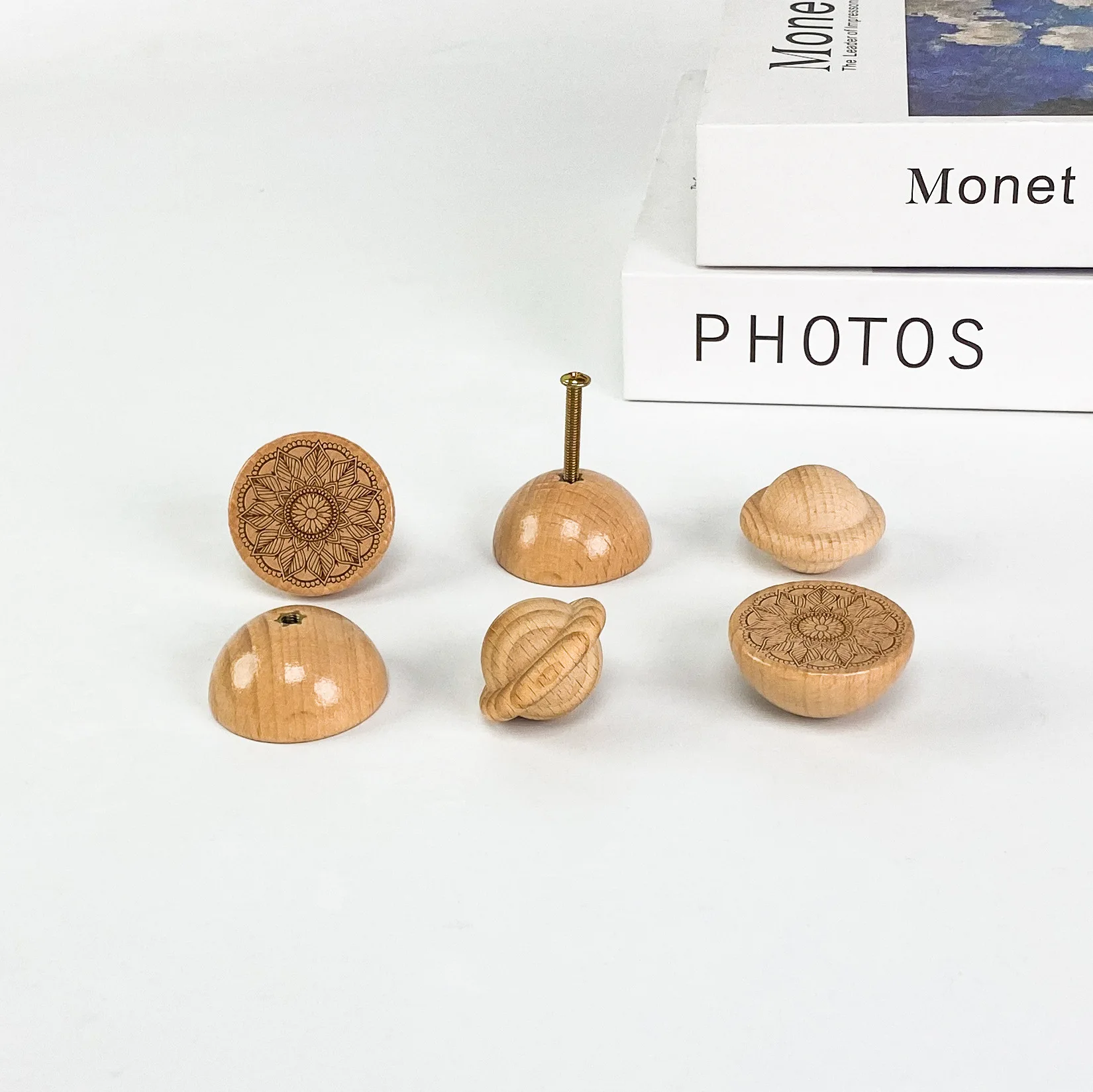 

Creative Nature Wooden Knobs Cabinet Drawer Wardrobe Knobs Door Pull Kitchen Drawer Handles Furnitures Hardware