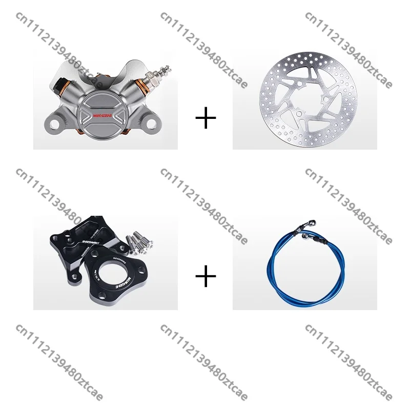 M9 Street Version Dual Piston Caliper Disc Brake Caliper Kit For Motorcycle E-bike