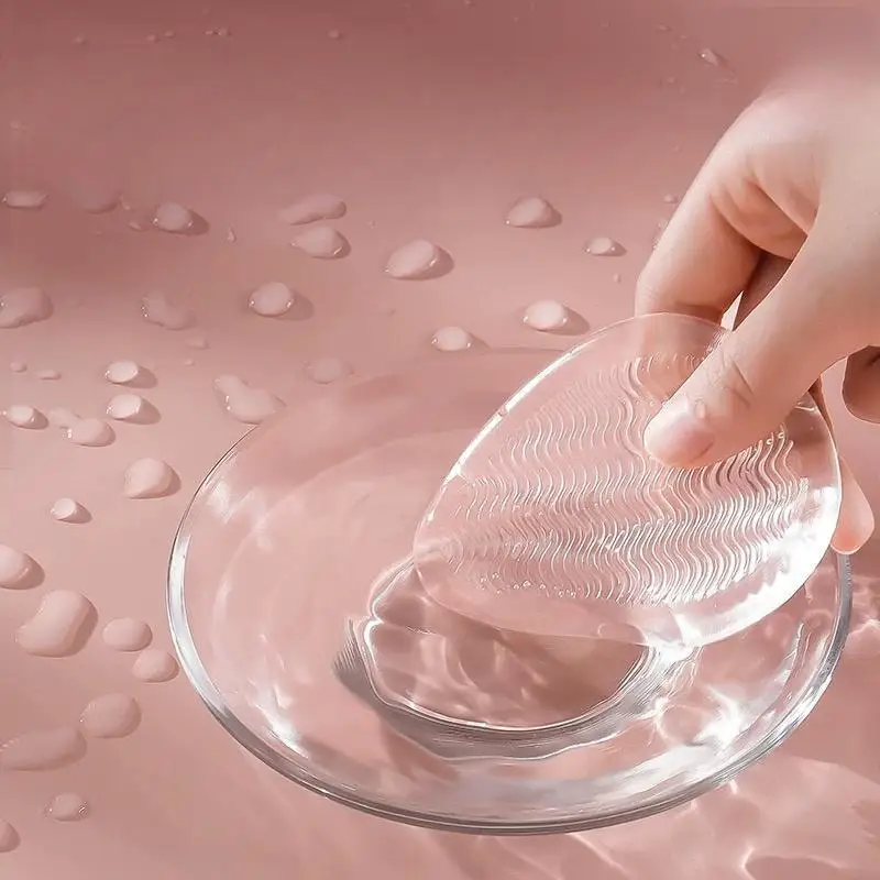 1 paio di cuscinetti per inserti per l'avampiede per scarpe da donna antiscivolo sollievo dal dolore al piede in silicone per sandali con tacco alto solette per scarpe in gel