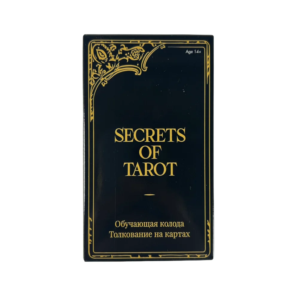 New Russian Tarot Cards Prediction Divination Board Games Cards For Family Gathering, Perfect For Halloween and Christmas Gifts
