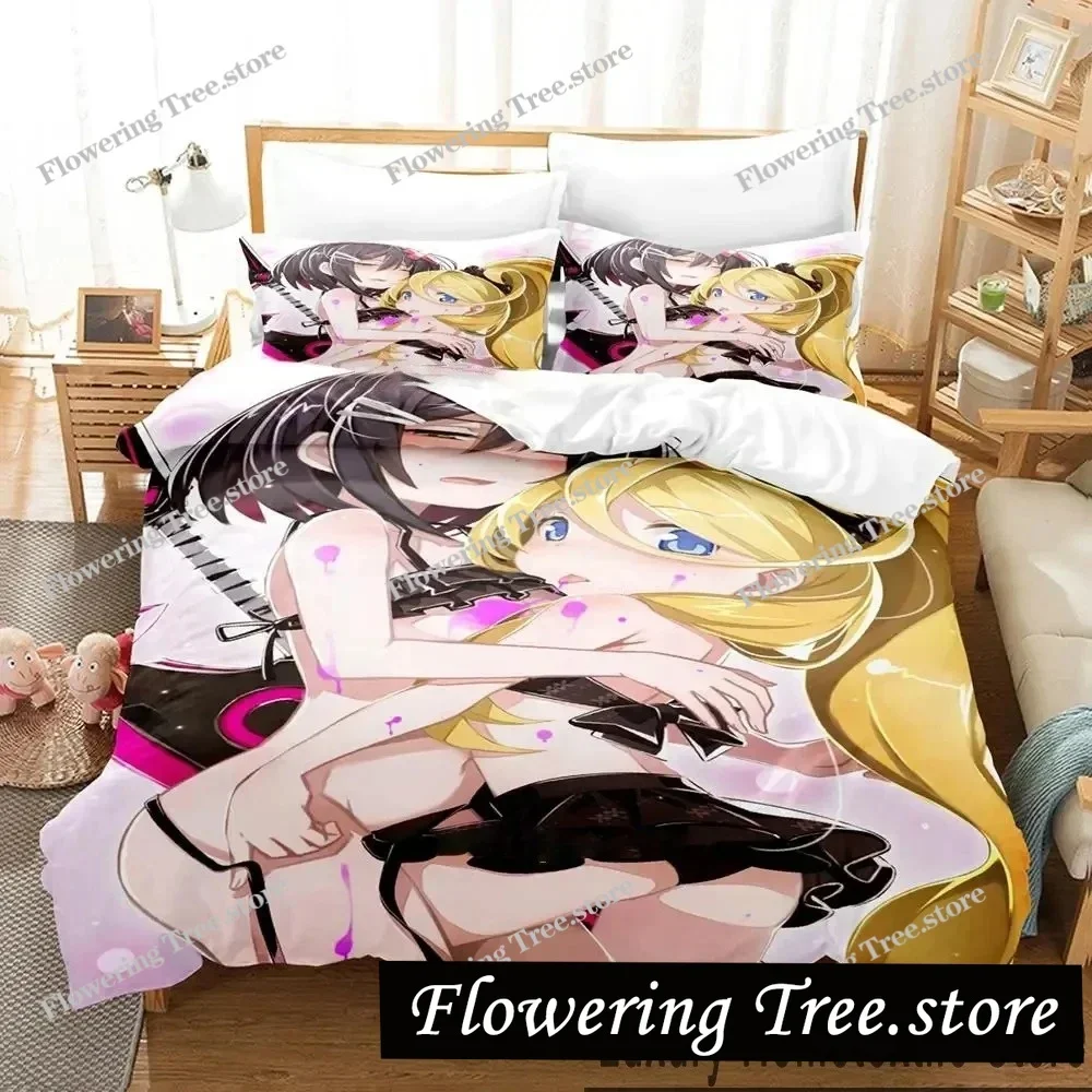 Anime Mary Skelter Finale Bedding Set Boys Girls Twin Queen King Size Duvet Cover Pillowcase Bed boys Adult Home Textileextile