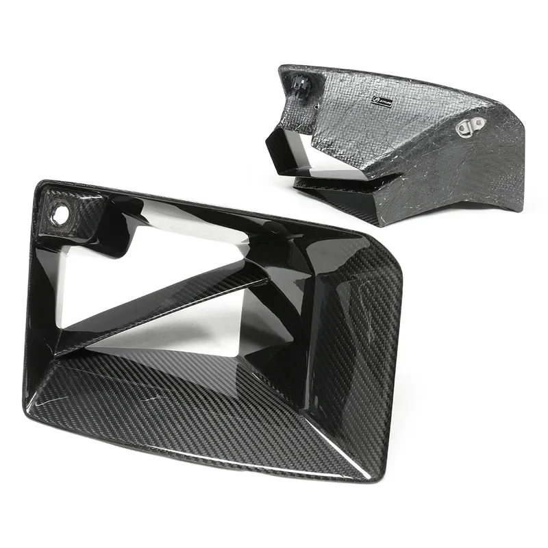 

High Quality Dry Carbon Fiber Front Vent Intake Duct Inserts Covers 2022-2024 G87 M2 Body Kit