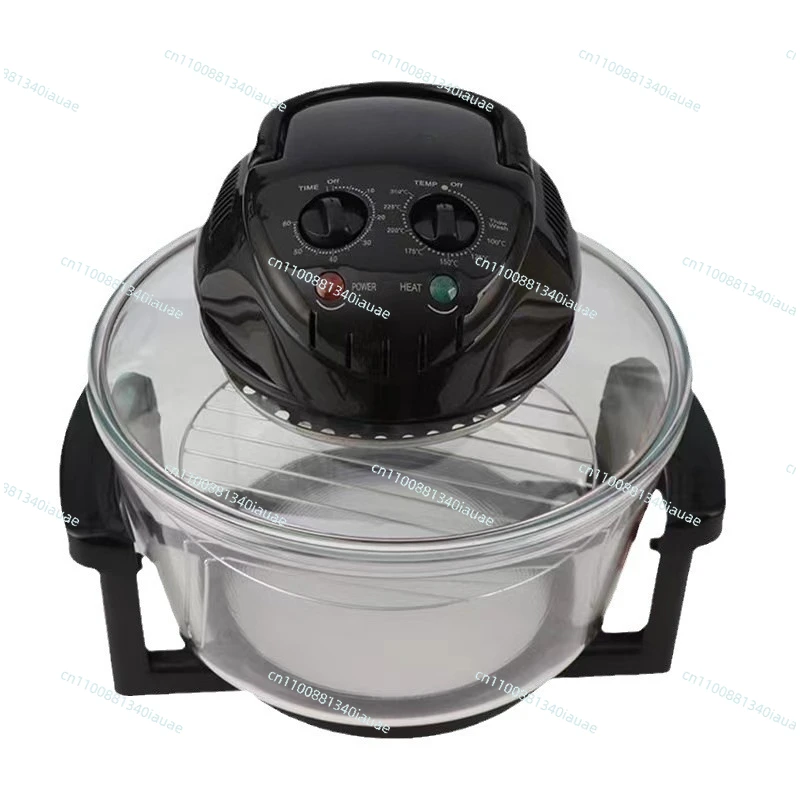 

20L Multifunctional Large Capacity Household Light Wave Furnace Air Fryer Glass Electric Fryer French Fry Machine