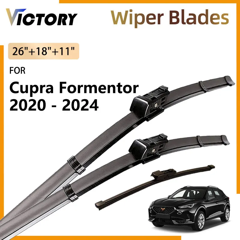 Front Rear Wiper Blade For Cupra Formentor 2020 2021 2022 2023 2024 Accessories Windshield Windscreen Window Brushes 26