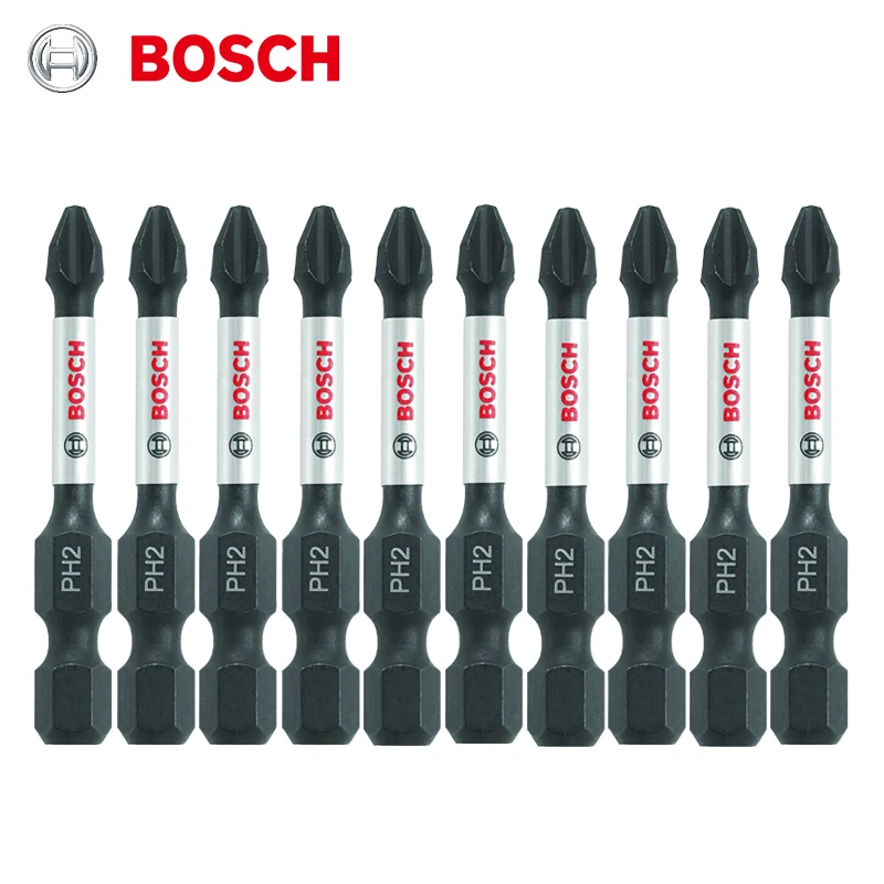 Bosch phillips #2 impacto resistente screwdriving bit 50mm ph2 profissional broca bit bosch go 2 mais forte precisão projetada dicas