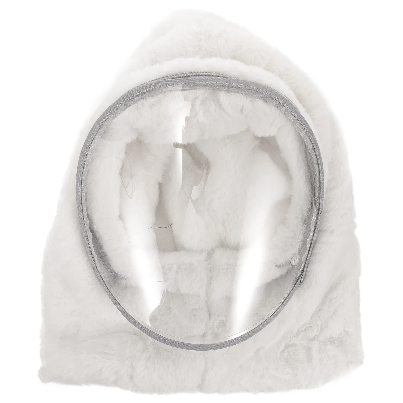 

Kids Windproof Scarf Hat with Facial Mask Design Soft Warm Hood Cap for Toddlers Winter Outdoor Activities Ski Mask